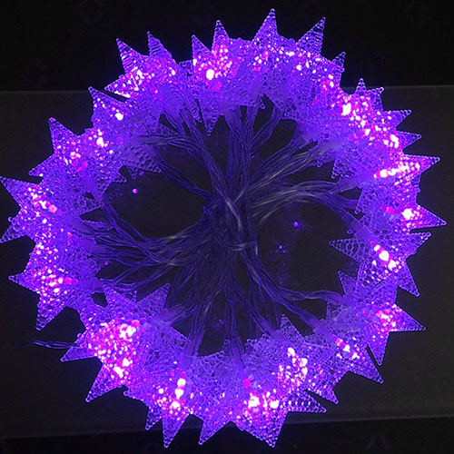 3M LED light Stars Purple